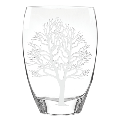 Badash Crystal Tree Of Life Vase In Clear