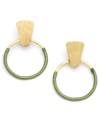 Matr Boomie Women's Kaia Hoop Earrings In Green