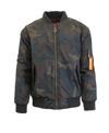 Galaxy By Harvic Spire By Galaxy Men's Flight Jacket In Multi