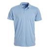 Galaxy By Harvic Men's Tagless Dry-fit Moisture-wicking Polo Shirt In Blue