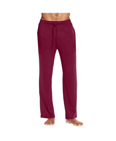 Galaxy By Harvic Men's Classic Lounge Pants In Medium Red
