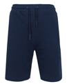 Galaxy By Harvic Men's Tech Fleece Jogger Sweat Lounge Shorts In Blue