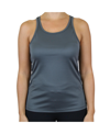 Galaxy By Harvic Women's Moisture Wicking Racerback Tanks In Gray