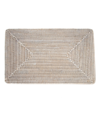 Artifacts Trading Company Artifacts Rattan Rectangular Placemat In White