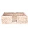 Artifacts Trading Company Artifacts Rattan Cocktail Napkin Holder In White
