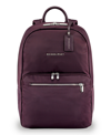 Briggs & Riley Rhapsody Essential Water Resistant Nylon Backpack In Purple