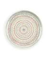 Tarhong Desert Mandala Dinner, Planta Matte, 10.5" Set Of 6 In Multi