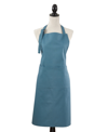Saro Lifestyle Classic Cuisine Denim Pocket Apron In Blue
