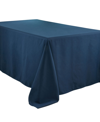 SARO LIFESTYLE EVERYDAY DESIGN SOLID COLOR TABLECLOTH, 108" X 90"