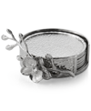 Michael Aram White Orchid Coasters, Set Of 6 In White