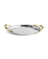 Michael Aram Olive Branch Serving Tray In Gold