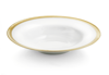 Michael Aram Goldsmith Rimmed Bowl In White