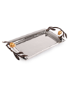 Michael Aram Pomegranate Stainless Steel Mini Tray In White