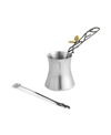 Michael Aram Butterfly Ginkgo Large Coffee Pot With Spoon In Brown