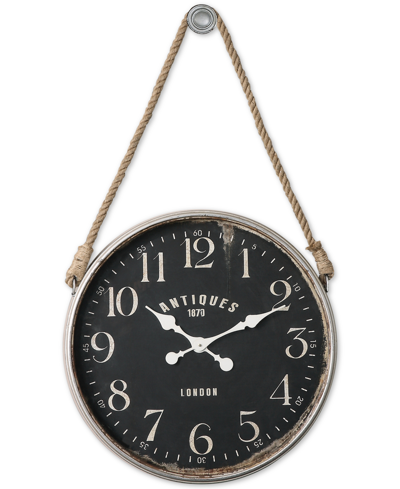 Uttermost Bartram Clock In Aged Ivory