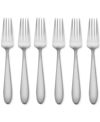Oneida Vale 6-pc. Dinner Fork Set In White