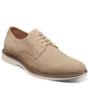 Stacy Adams Men's Tayson Plain Toe Oxford Shoes In Tan/beige