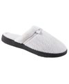 Isotoner Signature Isotoner Women's Chevron Microterry Clog Slippers, Online Only In Gray