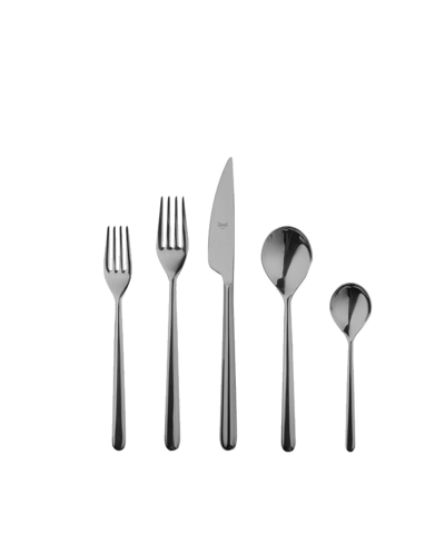 Mepra Linea Flatware Set, 20 Pieces In Silver-tone