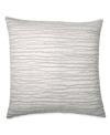 Donna Karan Collection Luna Euro Sham Bedding In Silver
