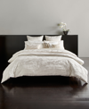 Donna Karan Home Seduction King Duvet Bedding In Ivory/cream