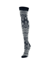 Memoi Women's Imperial Leaf Over The Knee Socks In Multi