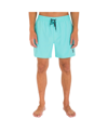 HURLEY MEN'S ONE AND ONLY SOLID VOLLEY SHORTS