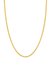 Macy's 22" Franco Chain Necklace (1-7/8mm) In 14k Gold In Gold