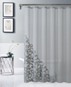 DAINTY HOME NATALIE SHOWER CURTAIN, 70" W X 72" L BEDDING