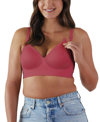 Bravado Designs Women's Plunge Nursing Bra In Red