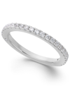 MARCHESA DIAMOND WEDDING BAND BY MARCHESA IN 18K WHITE GOLD (3/8 CT. T.W.), CREATED FOR MACY'S