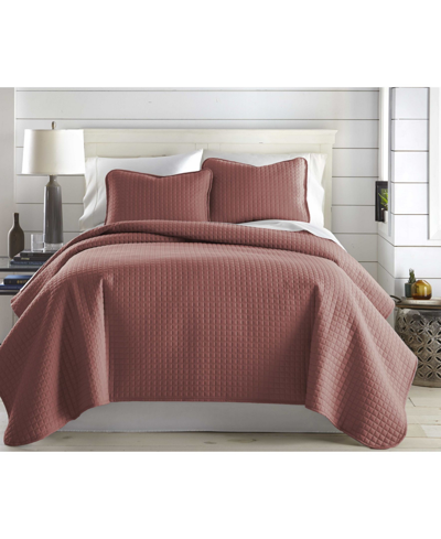 Southshore Fine Linens Oversized Lightweight 3-pc. Quilt Set, Full/queen In Pink