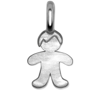 ALEX WOO BOY CHARM PENDANT IN STERLING SILVER