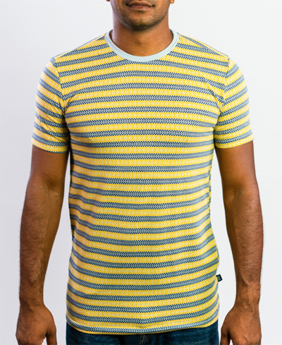 Beautiful Giant Men's Casual Comfort Soft Crewneck T-shirt In Mustard