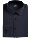 Jones New York Men's Slim-fit Stretch Cooling Tech Dress Shirt In Blue