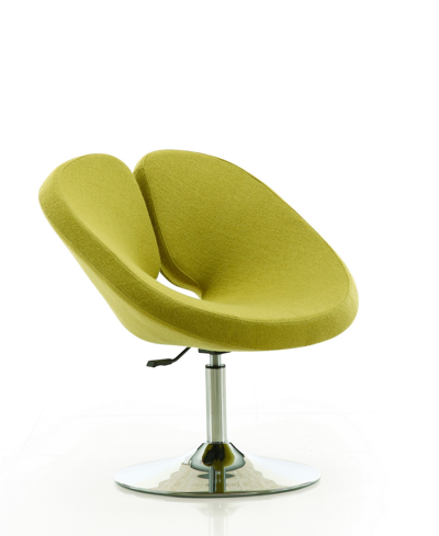 Manhattan Comfort Set Of 2 Perch Adjustable Chairs In Yellow