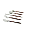 VIBHSA FLATWARE 5 PIECE PLACE SETTING (HAMMERED HANDLE)
