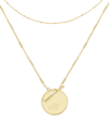 Brook & York 14k Gold Plated Grace Initial Layering Necklace Set In Yellow