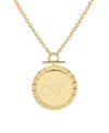 Brook & York Winnie Initial Pendant In Gold