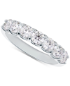 De Beers Forevermark Portfolio By  Diamond Seven Stone Diamond Band (3/4 Ct. T.w.) In 14k White Gold In Gold