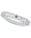De Beers Forevermark Portfolio By  Diamond Seven Stone Diamond Band (3/4 Ct. T.w.) In 14k White Gold In Gold