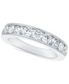 DE BEERS FOREVERMARK PORTFOLIO BY DE BEERS FOREVERMARK DIAMOND CHANNEL SET BAND (1/2 CT. T.W.) IN 14K WHITE GOLD