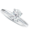 DE BEERS FOREVERMARK PORTFOLIO BY DE BEERS FOREVERMARK DIAMOND SOLITAIRE OVAL-CUT DIAMOND ENGAGEMENT RING (5/8 CT. T.W.) 