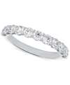De Beers Forevermark Portfolio By  Diamond French Pave Wedding Band (1 Ct. T.w.) In 14k White Gold In Gold