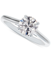 DE BEERS FOREVERMARK PORTFOLIO BY DE BEERS FOREVERMARK DIAMOND ROUND-CUT CATHEDRAL SOLITAIRE ENGAGEMENT RING (5/8 CT. T.W