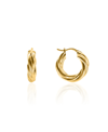 Oma The Label Abma Medium Hoops In Gold