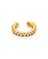 Oma The Label Neumi Stone Ear Cuff In Gold