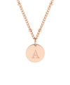 Brook & York Women's Madeline Initial Pendant Necklace In Pink