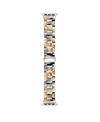Posh Tech Claire Light Natural Tortoise Resin Link Band For Apple Watch, 38mm-40mm In Tan/beige