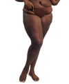 Nude Barre Fishnet Tights In Brown